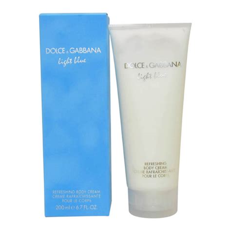 Dolce & Gabbana Light Blue Body Cream .